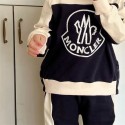 Monclerモンクレール男の子 セットアップ上下 セット ボーイズ パーカー スポーツパンツ 上下セットmoncler ハイブランドパーカー激安ブランド韓国 おしゃれ 小学生 男の子服 プ春秋ブランドトレーナー