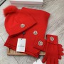 Moncler モンクレールニット帽マフ...