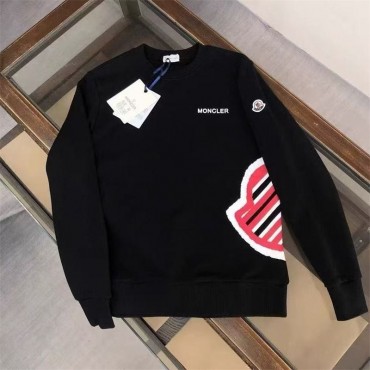 Moncler モンクレールメンズブランドパーカー 男性カジュアルトレーナーメンズ 綿100% ブランド偽パーカー激安  スエット パーカー スウエット 秋 冬 長袖ブランドパーカー
