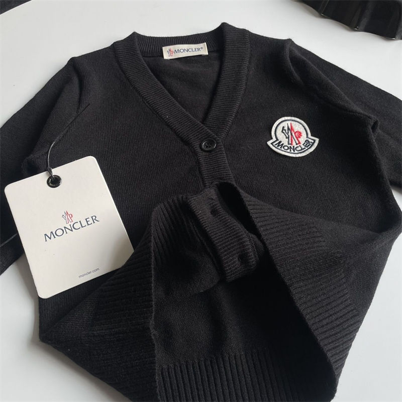 子供服 女の子 男の子ニットカーディガン モンクレールアウターブランドキッズ洋服